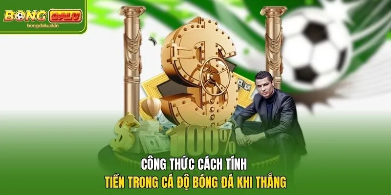 Công thức cách tính tiền trong cá độ bóng đá khi thắng