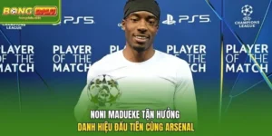 Noni Madueke Đặt Tham Vọng Lớn Sau Mùa Giải Cùng Arsenal