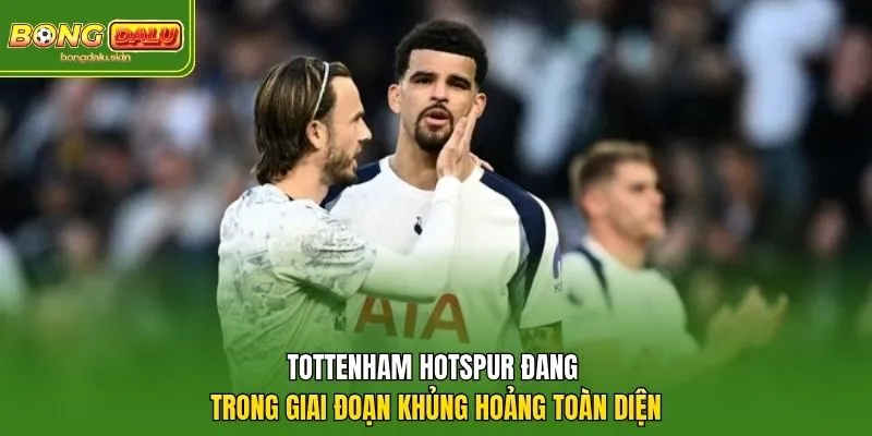 Tottenham Hotspur đang trong giai đoạn khủng hoảng toàn diện